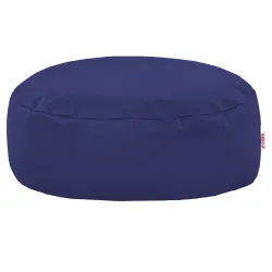 Puf Taburet Suport Picioare Rotund - Piele Ecologică