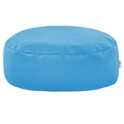 Puf Taburet Suport Picioare Rotund - Piele Ecologică