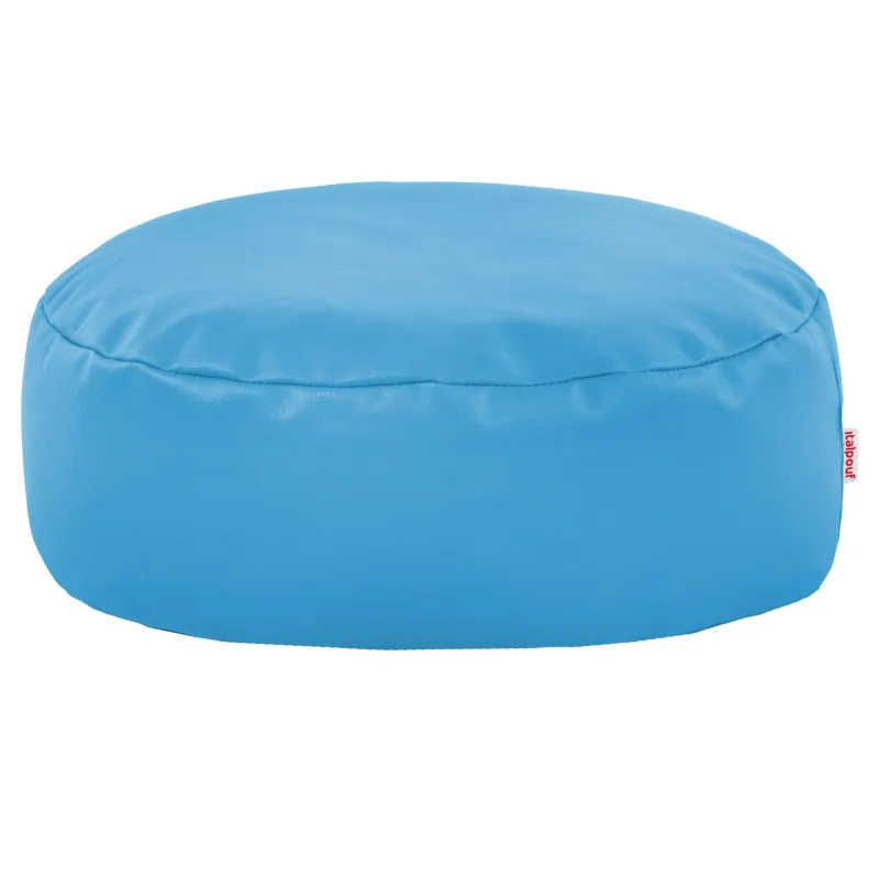 Puf Taburet Suport Picioare Rotund - Piele Ecologică