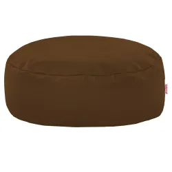 Puf Taburet Suport Picioare Rotund - Piele Ecologică