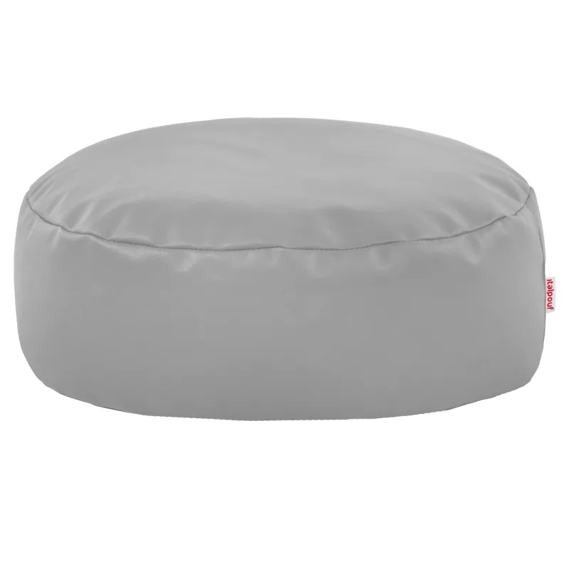 Puf Taburet Suport Picioare Rotund - Piele Ecologică
