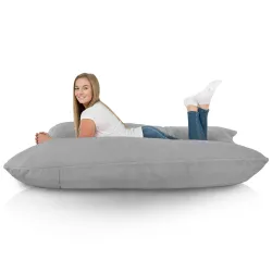 Saltea Puf de Podea XXL Gigant pentru adulți - Blană Artificială Yeti – vedere 5