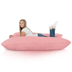Saltea Puf de Podea XXL Gigant pentru adulți - Blană Artificială Yeti – vedere 11