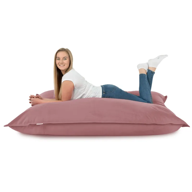 Saltea Puf de Podea XXL Gigant pentru adulți - Catifea Soft – vedere 66