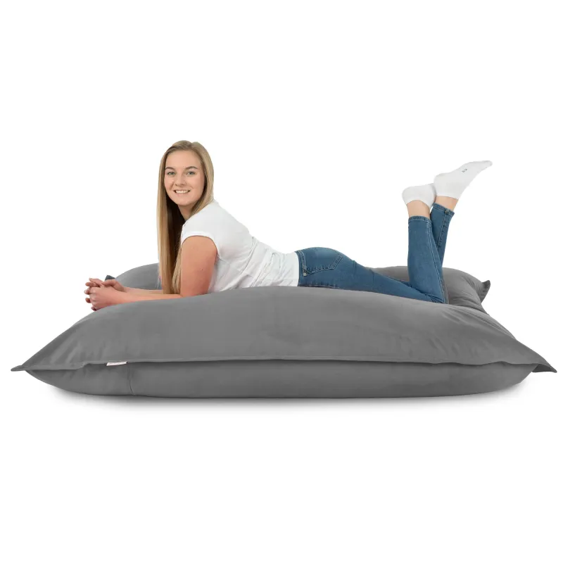 Saltea Puf de Podea XXL Gigant pentru adulți - Catifea Soft – vedere 55