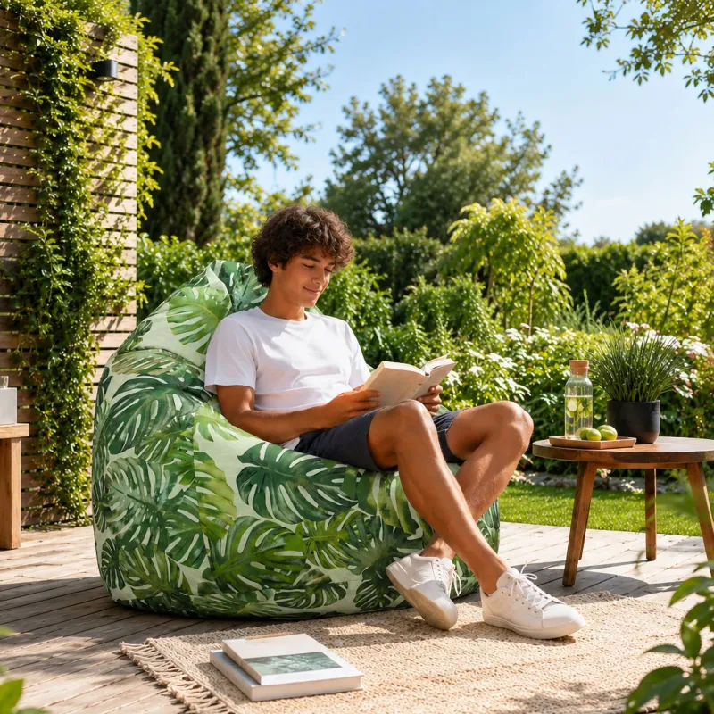 Fotoliu Puf XXL pentru adulți Gigant - Outdoor Pro exterior Impermeabil – vedere 37