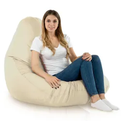 Fotoliu Puf tip Pară XXL Drop - Outdoor Pro exterior Impermeabil – vedere 131