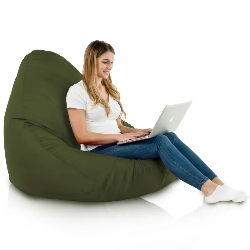 Fotoliu Puf tip Pară XXL Drop - Outdoor Pro exterior Impermeabil – vedere 101