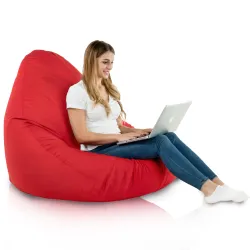 Fotoliu Puf tip Pară XXL Drop - Outdoor Pro exterior Impermeabil – vedere 100