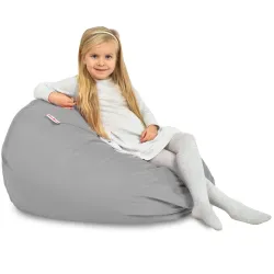 Fotoliu Puf L pentru copii - Catifea Soft – vedere 84