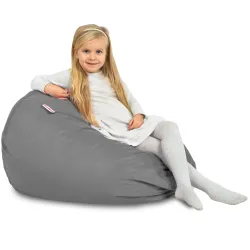 Fotoliu Puf L pentru copii - Catifea Soft – vedere 75