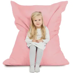 Pernă Puf de Podea Gigant XL pentru copii - Blană Artificială Yeti – vedere 9