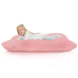 Pernă Puf de Podea Gigant XL pentru copii - Blană Artificială Yeti – vedere 11