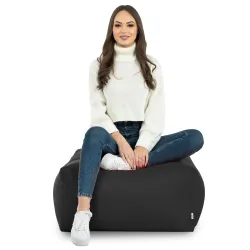 Măsuță de Cafea tip Puf Florența - Outdoor Pro exterior Impermeabil – vedere 4