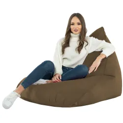 Fotoliu Puf relaxare de podea XL Bermuda - Catifea Soft – vedere 35