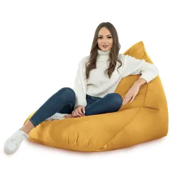 Fotoliu Puf relaxare de podea XL Bermuda - Catifea Soft – vedere 33