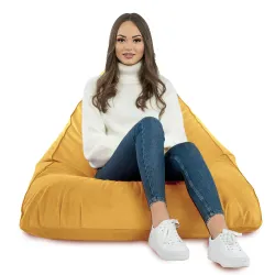 Fotoliu Puf relaxare de podea XL Bermuda - Catifea Soft – vedere 42