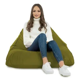 Fotoliu Puf relaxare de podea XL Bermuda - Catifea Soft – vedere 41