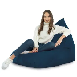 Fotoliu Puf relaxare de podea XL Bermuda - Catifea Soft – vedere 29