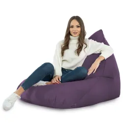 Fotoliu Puf relaxare de podea XL Bermuda - Catifea Soft – vedere 28