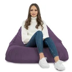 Fotoliu Puf relaxare de podea XL Bermuda - Catifea Soft – vedere 48