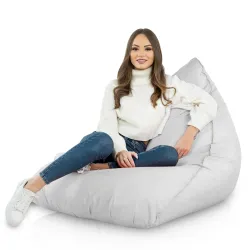 Fotoliu puf rezistent Bermuda XL pentru distracție în aer liber