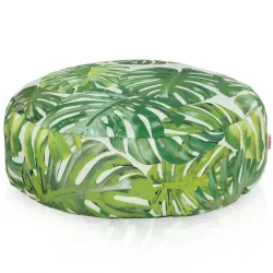 Puf Taburet Suport Picioare Rotund - Material Imprimeu Premium