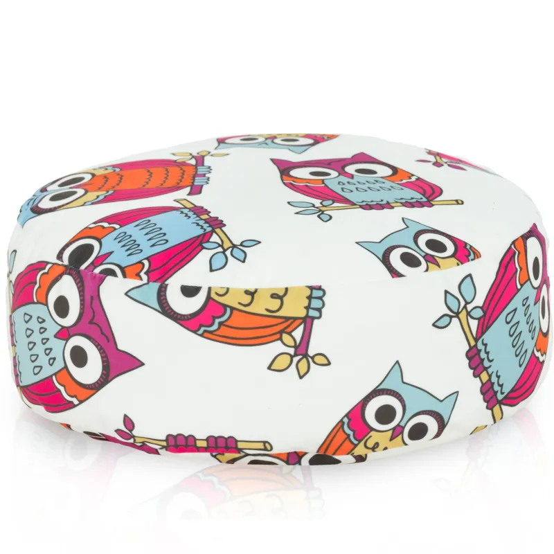 Puf Taburet Suport Picioare Rotund - Material Imprimeu Premium – vedere 49