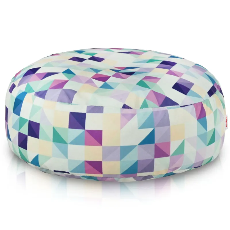 Puf Taburet Suport Picioare Rotund - Material Imprimeu Premium – vedere 44