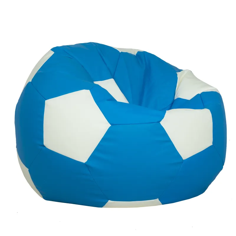 Fotoliu Puf Minge Fotbal XXL din - Piele Ecologică – vedere 13