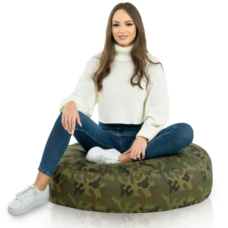 Puf Pernă Rotund de Podea - Outdoor Pro exterior Impermeabil – vedere 3