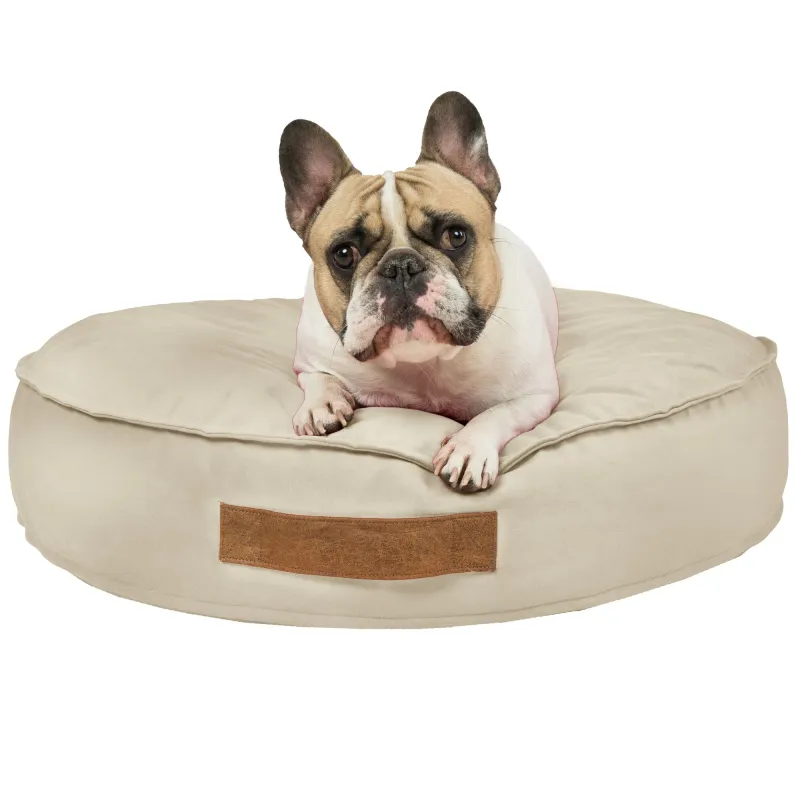 Culcuș rotund pentru câini și pisici 50 cm - Catifea Soft – vedere 28