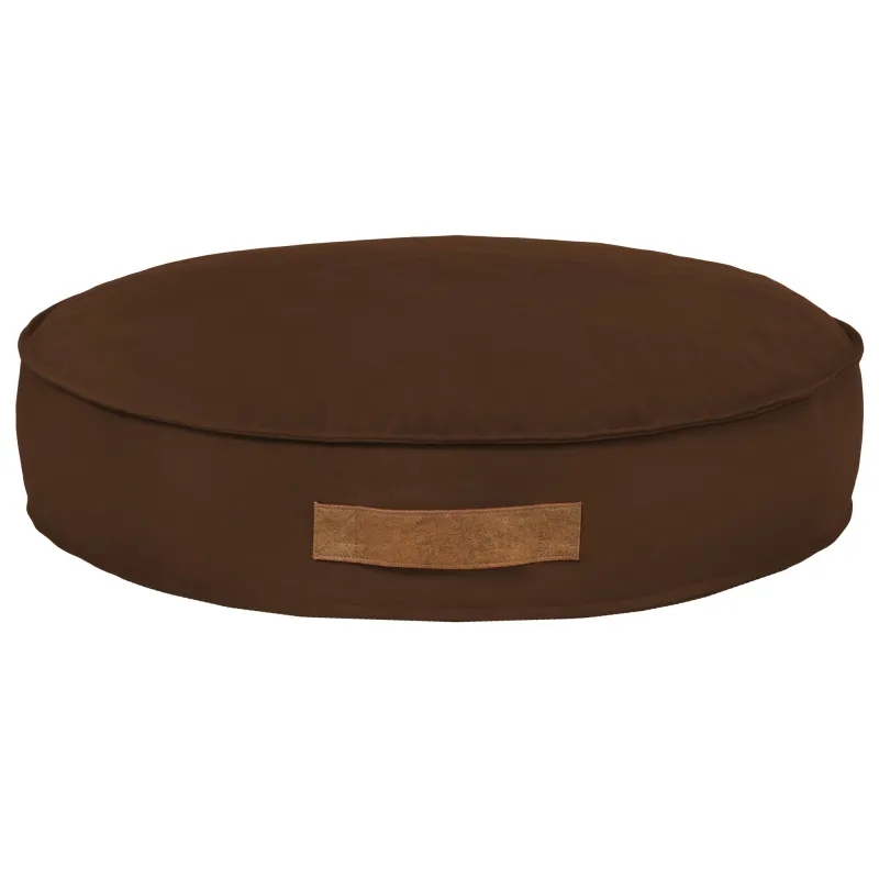 Culcuș rotund pentru câini și pisici 50 cm - Catifea Soft – vedere 7
