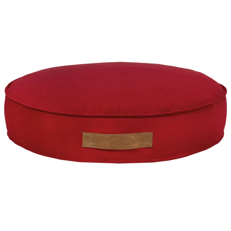 Culcuș rotund pentru câini și pisici 50 cm - Catifea Soft – vedere 4