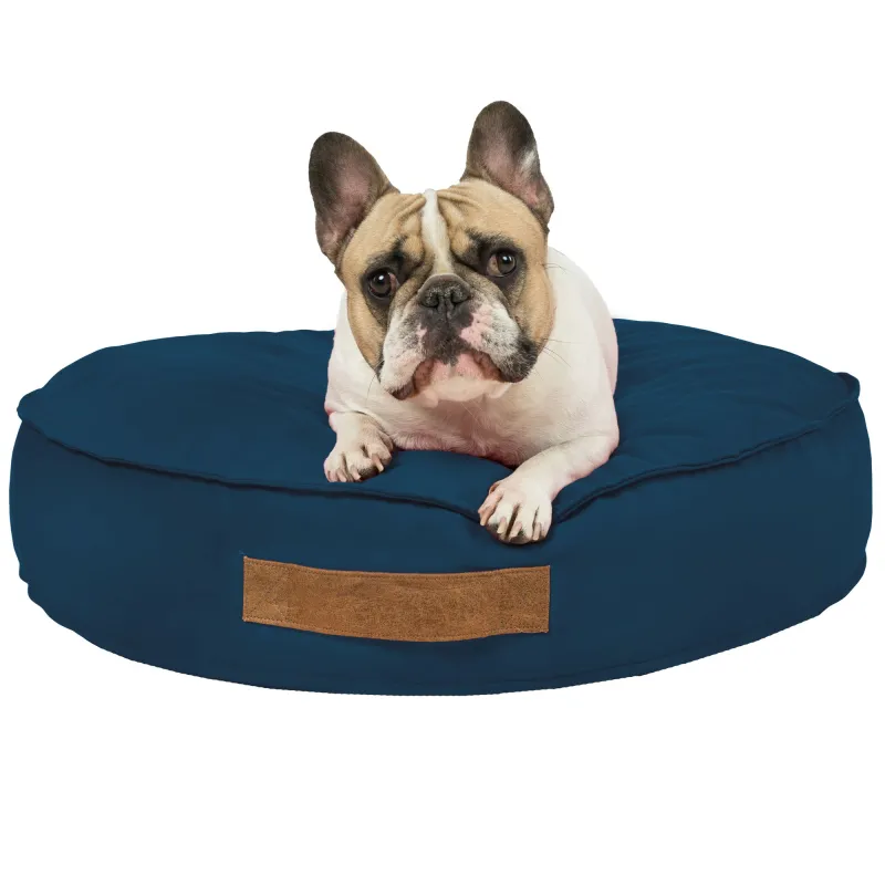 Culcuș rotund pentru câini și pisici 50 cm - Catifea Soft – vedere 26