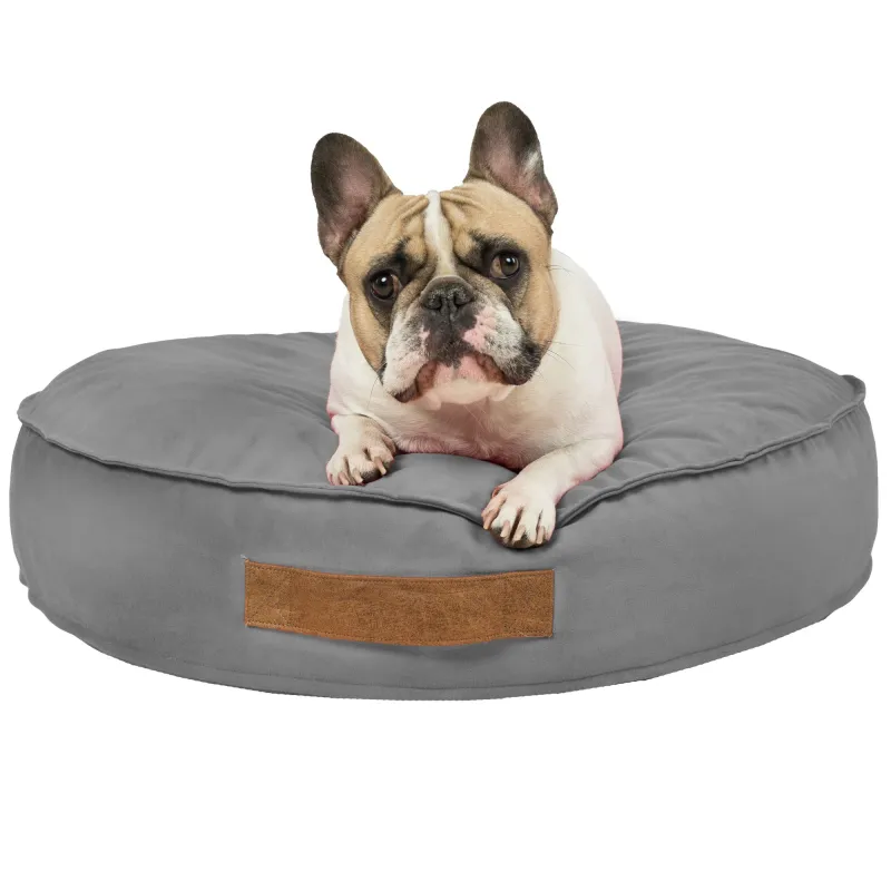 Culcuș rotund pentru câini și pisici 50 cm - Catifea Soft – vedere 22