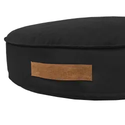 Culcuș rotund pentru câini și pisici 50 cm - Catifea Soft – vedere 12