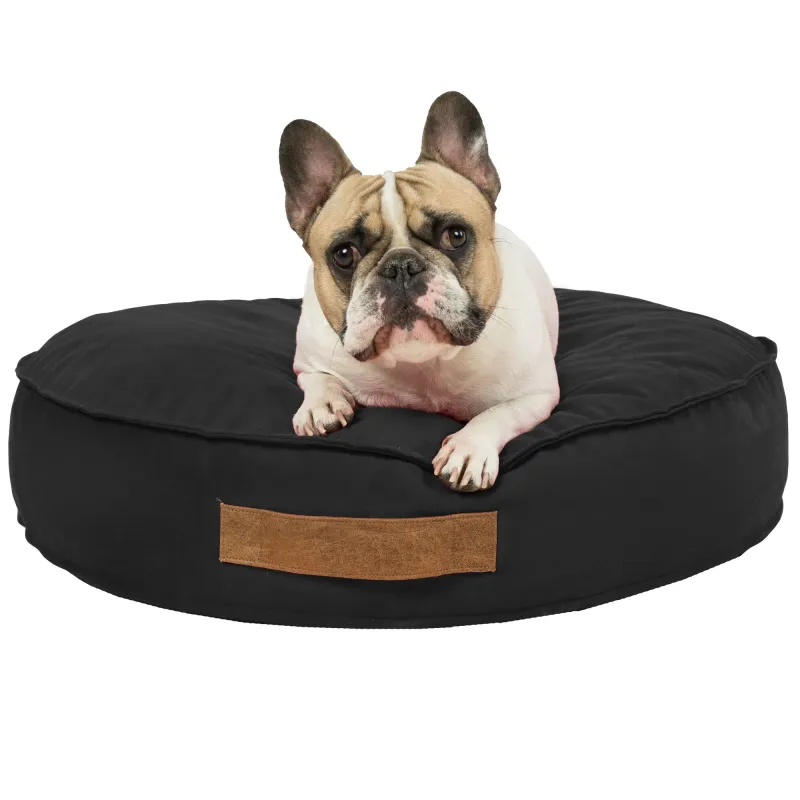 Culcuș rotund pentru câini și pisici 50 cm - Catifea Soft – vedere 25