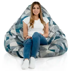 Fotoliu Puf tip Pară XXL Drop - Outdoor Pro exterior Impermeabil – vedere 119