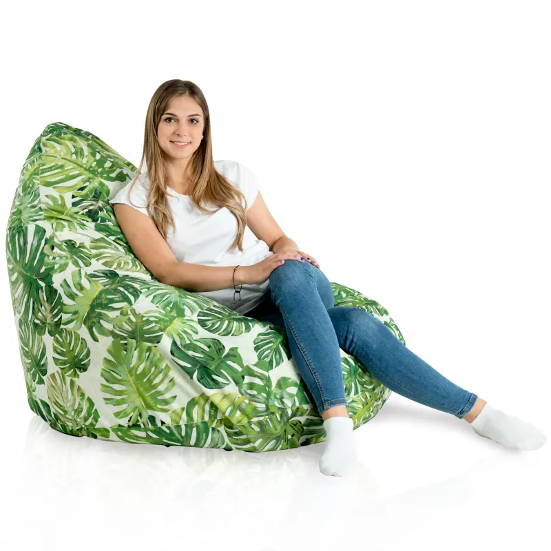 Fotoliu Puf tip Pară XXL Drop - Outdoor Pro exterior Impermeabil – vedere 64