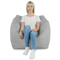 Fotoliu Puf Scurt tip Cub Amalfi - Outdoor Pro exterior Impermeabil – vedere 4