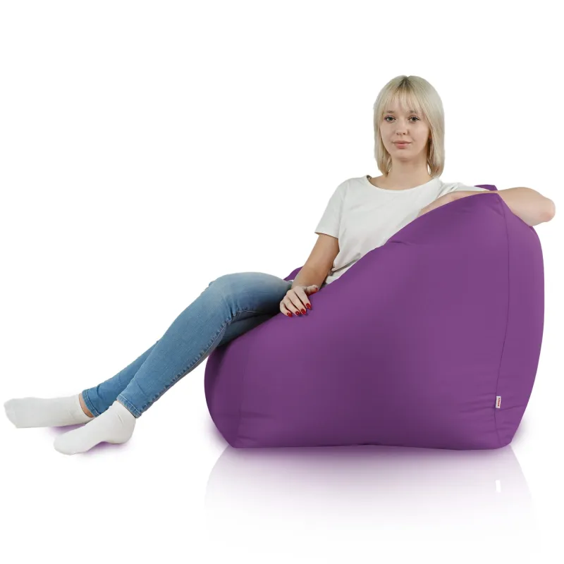 Fotoliu Puf Scurt tip Cub Amalfi - Outdoor Pro exterior Impermeabil – vedere 3