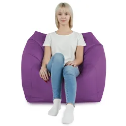 Fotoliu Puf Scurt tip Cub Amalfi - Outdoor Pro exterior Impermeabil – vedere 4