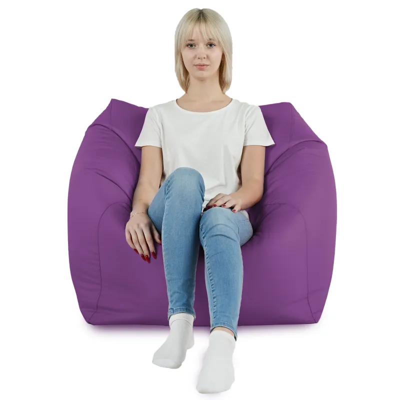 Fotoliu Puf Scurt tip Cub Amalfi - Outdoor Pro exterior Impermeabil – vedere 4