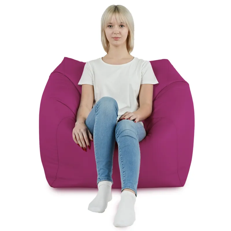 Fotoliu Puf Scurt tip Cub Amalfi - Outdoor Pro exterior Impermeabil – vedere 4
