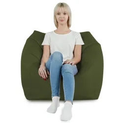 Fotoliu Puf Scurt tip Cub Amalfi - Outdoor Pro exterior Impermeabil – vedere 4