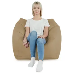 Fotoliu Puf Scurt tip Cub Amalfi - Outdoor Pro exterior Impermeabil – vedere 4