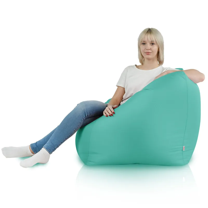 Fotoliu Puf Scurt tip Cub Amalfi - Outdoor Pro exterior Impermeabil – vedere 3