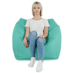 Fotoliu Puf Scurt tip Cub Amalfi - Outdoor Pro exterior Impermeabil – vedere 4