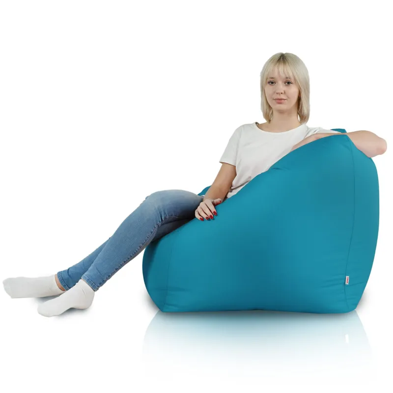 Fotoliu Puf Scurt tip Cub Amalfi - Outdoor Pro exterior Impermeabil – vedere 3